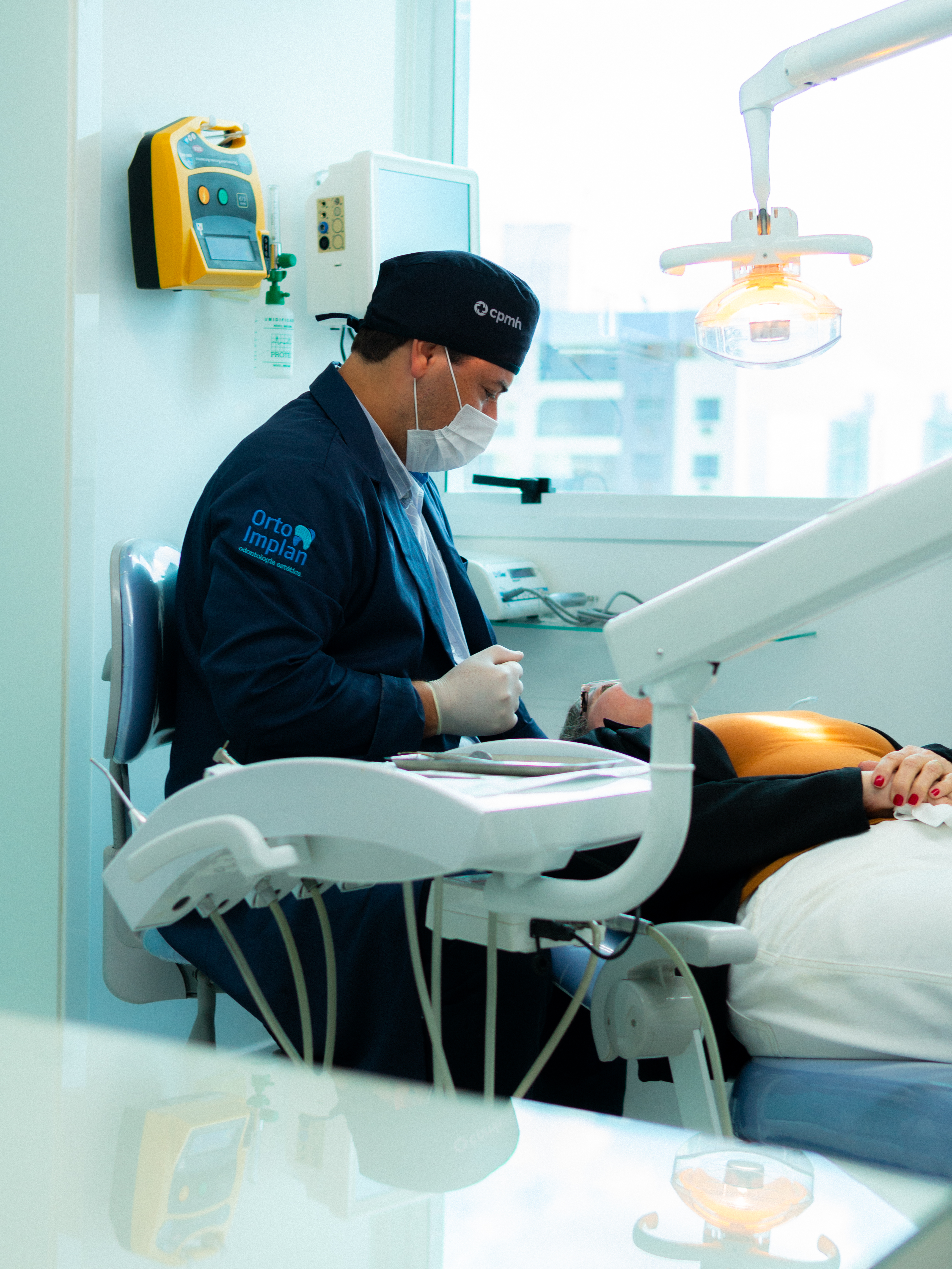 Aula prática de odontologia digital com scanner intraoral